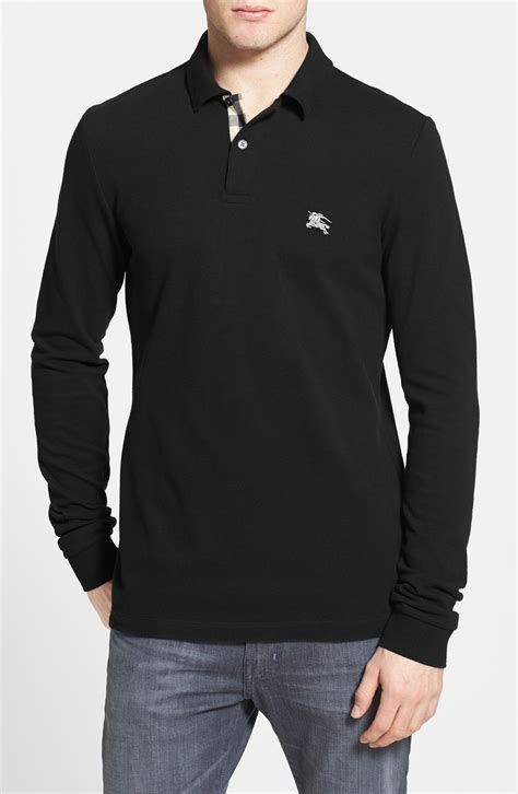 burberry mens polo nordstrom|burberry long sleeve polo men's.